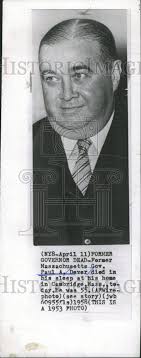 1953 Press Photo Former Massachusetts Governor Paul A. Dever
