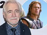 Brian Cox says he was 'agog' at how 'beautiful' Brad Pitt was when they  worked together