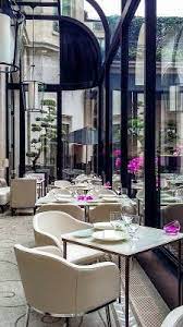 Lunch At L Orangerie George V Paris A Four Seasons Hotel Beautiful Houses Interior Hotel Four Seasons Hotel