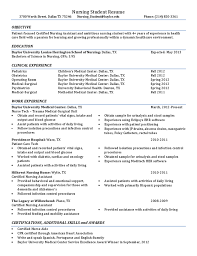 / 11+ nursing student resume examples. Nursing Student Resume Baylor University Free Download