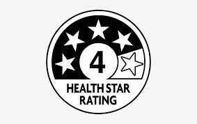 Health star rating system · health star ratings are a quick and easy way to compare the nutritional profile of similar packaged foods. 5 Star Healthrating 02 5 Star Health Rating Free Transparent Png Download Pngkey