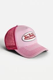 Von Dutch Pink Contrast Trucker Hat In 2021 Pink Trucker Hat Trucker Hat Von Dutch