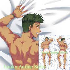 Dakimakura Anime Aiden Flynn Camp Buddy Gay Double Sided Print Life-size  Body Pillow Cover - AliExpress