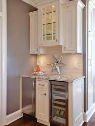 Maybe you would like to learn more about one of these? Small Bar With Wine Fridge And Custom Cabinets Hgtv