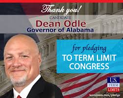 2022 AL Governor Candidate Dean Odle Supports Congressional Term Limits