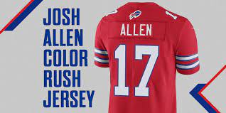 Buffalo Bills On Twitter Josh Allen Color Rush Jerseys Are Now In Stock Get Yours Https T Co Hzttp8mlco Https T Co Fdqrv55rkm Twitter