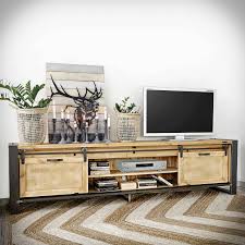 Beau buffet / meuble tv collector ikea robuste et en bon état dimension : Grand Meuble Tv Industriel Factory 225