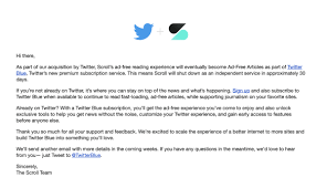 6 to 30 characters long; Scroll Is Shutting Down In Approximately 30 Days To Become Part Of Twitter Blue Wilson S Media