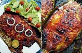 Resepi Ikan Bawal Bakar Berempah Bahan Bahan 1 Inci Lengkuas 1 Inci Halia 2 Btg Serai 3 Atau 4 Ulas Bawang Putih Serbuk Kunyi Resep Makanan Makanan Resep Ikan
