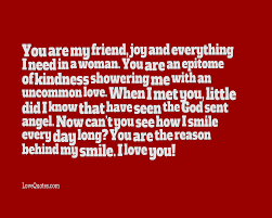 Empathy is the faculty to resonate with the feelings of others. The Reason Behind My Smile Love Quotes