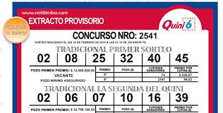 Si juegas quini 6 tradicional con la segunda $30. Quini 6 Controlar Tu Boleta