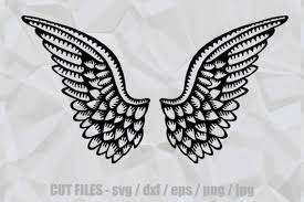 Download Heavenly Angelic Wings Graphic By Prawny Creative Fabrica PSD Mockup Templates