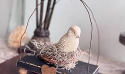 Diy Rusty Birdcage Decor