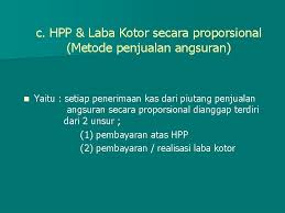Penjualan angsuran disebut penjualan kredit. Bab Iv Akuntansi Untuk Penjualan Angsuran Penjualan Angsuran