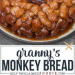 It's ooey, gooey and darn right delicious. Granny S Monkey Bread Recipe Self Proclaimed Foodie