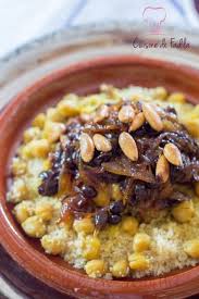Couscous Tfaya Recette En Video Cuisine Marocaine Recettes De Cuisine Recette