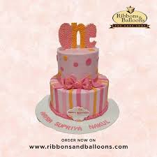 Birthday Cake Ribbons And Balloons Cake Images For The One Two Three And Every Passing Year We Have Something Special In Store For You Order Now On Www Ribbonsand Balloons Cake Shop Something Special