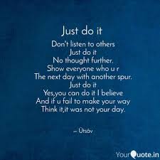 Discover and share dont listen to others quotes. Life Quotes Posts Facebook