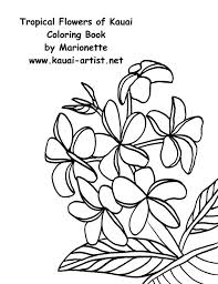 Color the nene bird gray and tan. Coloring Book Tropical Flowers Of Kauai Instant Download Diy Etsy Flower Coloring Pages Coloring Books Coloring Pages