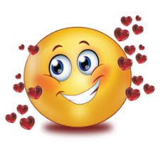 In Love With Red Glossy Flying Hearts Stickers Cute Emoji Wallpaper Emoticons Emojis Funny Emoji Faces