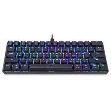 Motospeed Ck61 Rgb Mechanical Gaming Keyboard Kailh Box Blue Switches Keyboard 61 Keys Anti Ghosting With Backlight For Gaming Black Walmart Com In 2021 Keyboard Keyboards Computer Keyboard