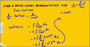 Differentiating And Integrating Power Series 2 Power Series Power Series
