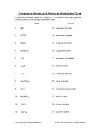 Chemical Formula Writing Worksheet Ii Revised 1 8 Pdf Imsa Writing Worksheets Chemistry Worksheets Chemical Equation