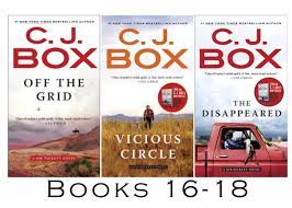 Box made his debut as a published author in 2001 with open season. Joe Pickett Detective Series By Cj Box Collection Set Of Paperback Books 16 18 Von Box C J New Lakeside Books