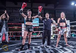 The whole card will be female fighters only. Martine Michieletto Muay Thai K1 Awakening Fighters