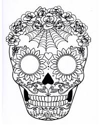 This collection includes mandalas, florals, and more. Skull Coloring Pages Printable Digital Download No 481 Mexican Sugar Skull Tattoo Ideas In 2021 Skull Coloring Pages Coloring Pages To Print Sugar Skull Drawing