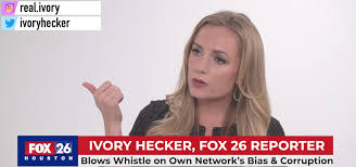 Fox 26 tv reporter ivory hecker informs network live on air she's blowing the whistle on them (www.youtube.com). Mbmkjqaojfewqm