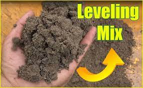 A simple verifier to get an even horizontal. Lawn Leveling Mix Lawn Care