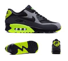 Nike Air Max 90 Leather Trainer Black Wolf Grey Dark Grey Footasylum Nike Free Shoes Nike Shoes Women Nike