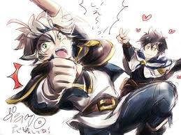 5 Leaf Clover Black Clover Asta Grimoire Asta Yuno Black Clover