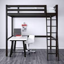 The bed is build with pine timber painted black with black stain and finished up with a clear laquer. 14 Best Loft Beds For Adults 2021 Stylish Adult Loft Beds