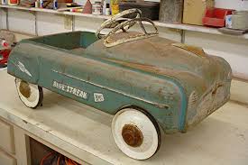 Bmc Blue Streak Pedal Cars Vintage Pedal Cars Pressed Steel Toy