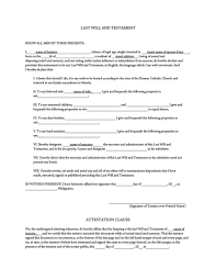 However, the document must disclose the intention of the testator in making dispositions of his or her property to come into. Free Last Will And Testament Forms And Templates Word Pdf