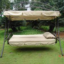 Hurry before they sell out again! China Luxcury Outdoor Garden Swing Bed China Swing Chair Garden Luxury Swing Chair