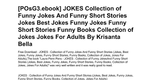 In fact, we love them! Jokes Collection Of Funny Jokes And Funny Short Stories Jokes Best Jokes Funny Jokes Funny Short Stories Funny Books Collection Of Jokes Jokes For Adults Doc Google Drive