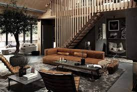Gothic room design are easy without many decorations that stand out. Stylish Dark Interiors Of Wooden Cottage In Sweden Photos Ideas Design