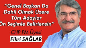 Fikri Sağlar'dan Önemli Hamle - Mersin Portal | Mersin'in Haber Portalı