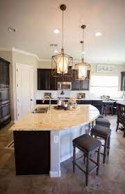 These kitchen designs offer elegant and practical way for the homeowners that love and be always busy in the kitchen. 37 Trendy Ideas Curved Kitchen Island With Seating Stools Curved Kitchen Curved Kitchen Island Kitchen Island With Sink