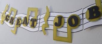 Music note cupcake toppers,music party decorations,rock star cupcake toppers. Musical Note Banner Birthday Party Decoration Personalized Etsy Music Note Party Music Note Party Decorations Birthday Party Decorations