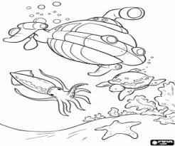 Outstanding little einstein rocket ship coloring pages with rocket. Little Einsteins In The Sea S Bottom Coloring Page Printable Game