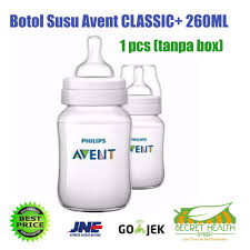 Avent Botol Susu Bayi Classic 260 Ml Isi 1 Atau 2 Pcs Original Shopee Indonesia