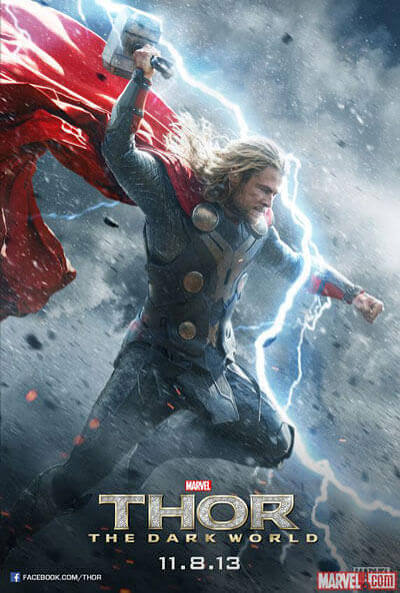 Thor and Loki Get New Thor: The Dark World Posters
