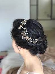 Photo Of Imagi By Fiona Burlingame Ca United States Wedding Hair Korean Bridal Makeup Asian Bri Asian Bridal Hair Hair Vine Wedding Asian Wedding Hair
