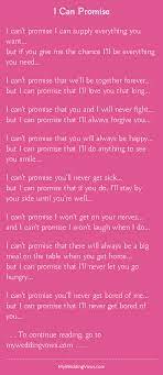 I Can Promise Funny Wedding Vows Love Poems Wedding Wedding Vows To Husband
