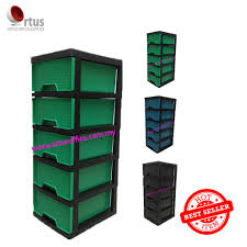 Shop storage drawers at the container store. Limited Offer 5 Tier Drawers Plastic Cabinet Plastic Drawer Storage Cabinet Shopee Malaysia