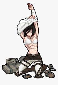 Transparent Mikasa Ackerman Png, Png Download - kindpng